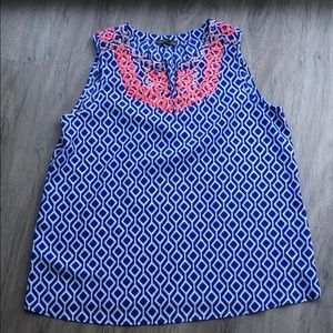 Never been worn colorful top